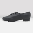 Bloch S0301L jazz tapschoenen voor dames zwart leer zijkant