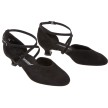 Diamant 170-112-001-V dames ballroom dansschoenen met VarioSpin zool zwart