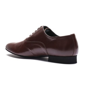 Rumpf Miguel Pecan heren Dansschoenen achter