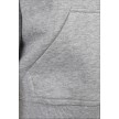 Urban Classics Jongens Hoodie met rits grijs zak