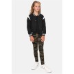 Urban Classics UCK2618 Meisjes College Jack zwart