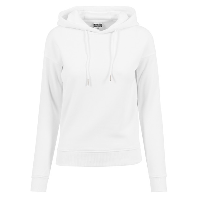 Urban Classics UCK1524 Hoodie voor Meisjes wit voorkant
