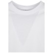 Urban Classics UCK1555 Meisjes T-shirt Kort Kimono wit ronde hals