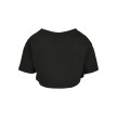 Urban Classics UCK1555 Meisjes T-shirt Kort Kimono zwart achter