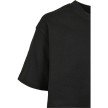 Urban Classics UCK1555 Meisjes T-shirt Kort Kimono zwart korte mouw