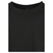 Urban Classics UCK1555 Meisjes T-shirt Kort Kimono zwart ronde hals