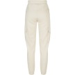 Urban Classics TB4563 Dames Cargo-joggingbroek met Hoge Taille wit achter