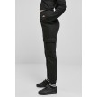 Urban Classics TB4563 Dames Cargo-joggingbroek met Hoge Taille zwart zijkant