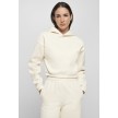 Ladies Short Oversized Sweat Hoody