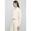 Urban Classics Dames Cropped Oversized Sweat High Neck Crew
