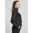 Urban Classics Dames Cropped Oversized Sweat High Neck Crew