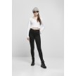 Urban Classics Dames Cropped Rib Cardigan wit