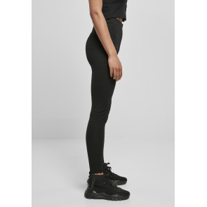 Urban Classics Dames Lace Hem Leggings rechte zijd