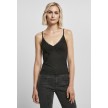 Urban Classics TB4520 Dames Spaghetti Top met Kant