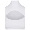 Urban Classics Dames Cut-Out Turtleneck Longsleeve