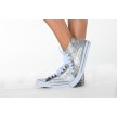 Dansez-Vous dames Hip-hop sneakers VULCANIZE zilver