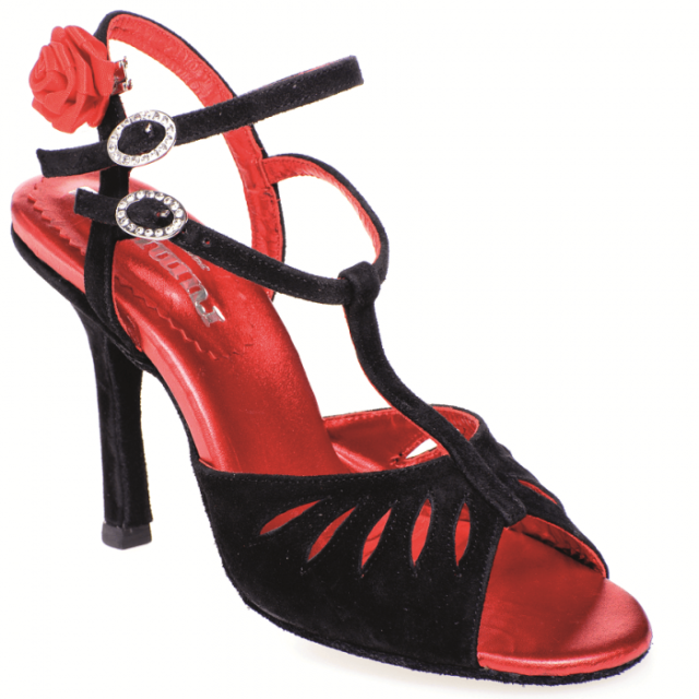 Rummos Tango Pasión Zwart Nubuck