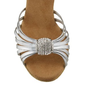 Rummos Elite Cristina Zilver salsa schoen