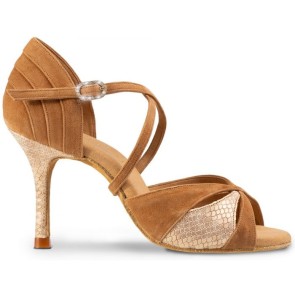 Rummos Elite Paloma Bruine Dames Dansschoenen