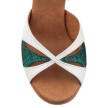 Rummos Elite Paloma Wit-Groene Dames Dansschoenen
