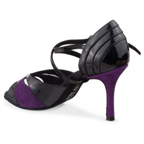 Rummos Elite Paloma Dames Dansschoenen zwart-paars