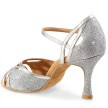 Rummos Elite Claire Latin dames zilveren schoen achterkant