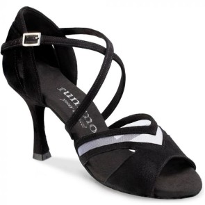Rummos Elite Doris Dames Latin Dansschoenen zwart