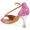 Rummos R304 272-009 roze dames Latin dansschoenen achter