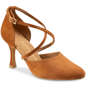 Rummos R329 Nubuck Dames Ballroom dansschoenen