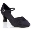 Rummos R346 zwarte Lage Dames Latin Dansschoenen