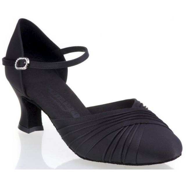 Rummos R346 zwarte Lage Dames Latin Dansschoenen
