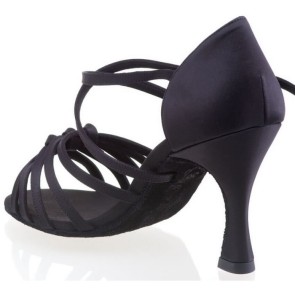 Rummos R358 dames Latin schoenen zwart achter
