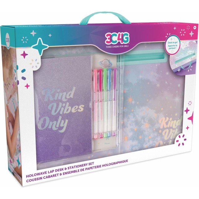 Make it Real Pastel Laptafeltje & Notitieboek met pennen