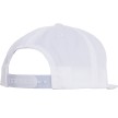 Pro-stijl keperstof snapback pet voor dansen wit streetdance