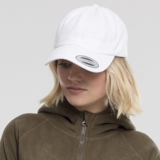 Urban Classics Witte Katoenen Pet 6245CM Unisex