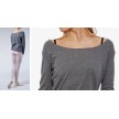 Ballet Rosa Top Ruby grijs neck