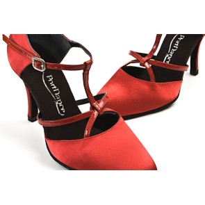 Portdance-PD120-rode tango dansschoenen