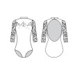 Ballet Rosa Chanel Dames Balletpak patroon