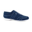 portdance danssneaker blauw nubuck