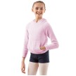 Sansha Melinda KT4031P ballet trui lange mouwen met capuchon roze