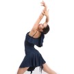 Sansha Clarisa 50AG0021T dames latin dansrok elastische band achterkant