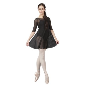 Sansha SECRET L1725P Dames balletjurk met driekwart mouwen