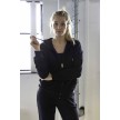 Papillon Sweatvest met capuchon Zwart model