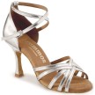 Rummos R332 Dames Salsa schoenen Zilver Leer