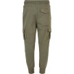 Urban Classics Jongens joggingbroek olive achter