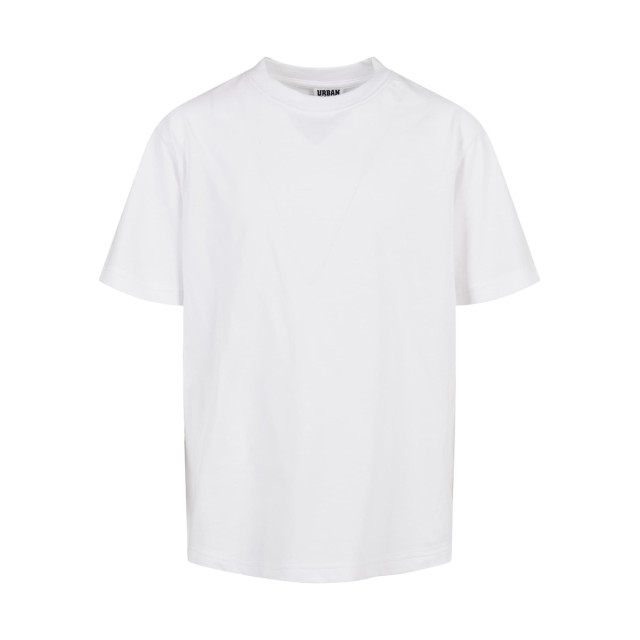 Urban Classics Jongens lang T-shirt wit