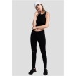 Urban Classics Dames Cropped Rib Top Zwart