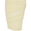 Urban Classics Dames Kortebroek met Hoge Taille Zachtgeel