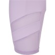 Urban Classics Dames Kortebroek met Hoge Taille Lilac