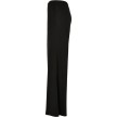 Dames Modal Wijde Pijpen Ballroom Broek zwart zijkant links